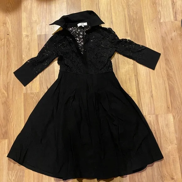 Missmay | Dresses | Missmay Gothic Black Lace Dress | Poshmark